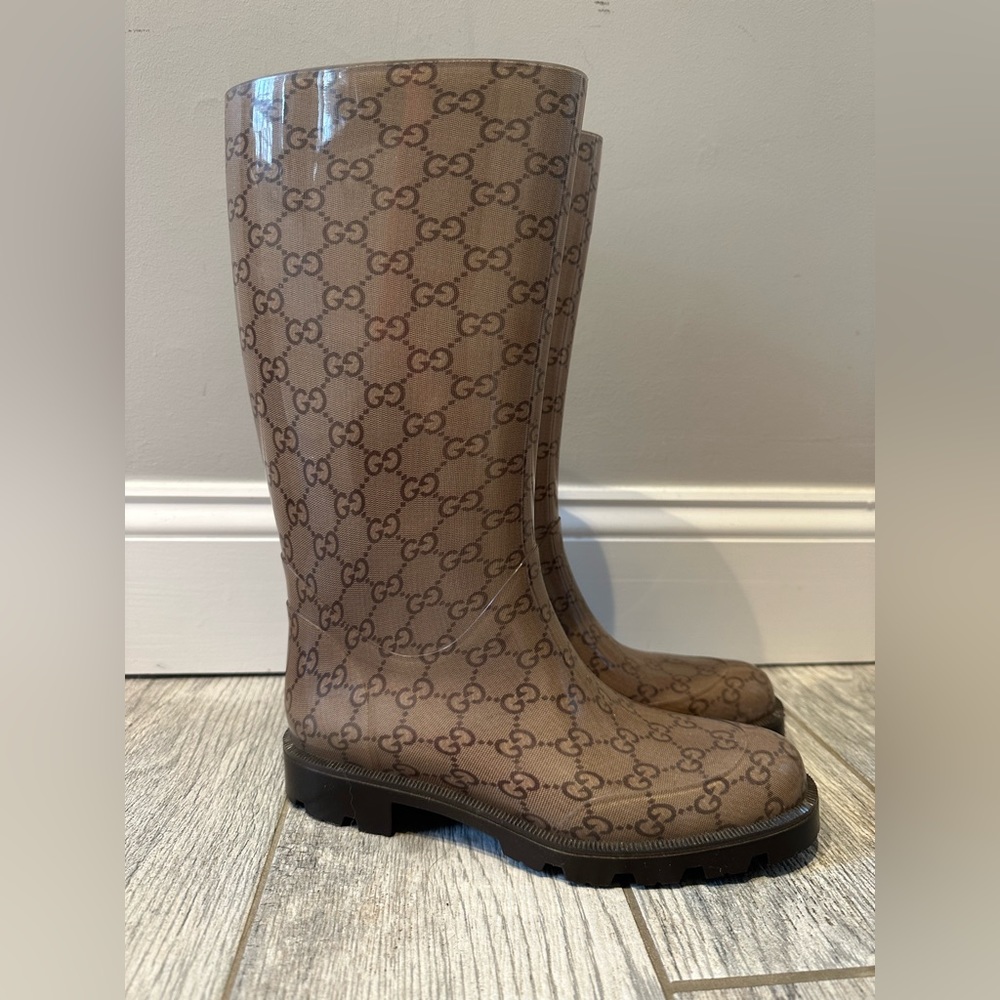 Gucci Edimburg rain boots